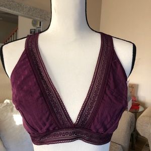 Saki silver bralette